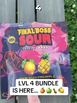 LVL 4 Bundle is finally here to stay… #sourcandy #finalbosssour 