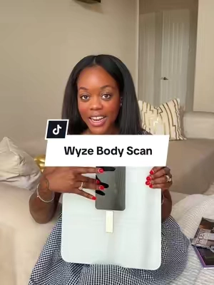 this scale from Wyze is definitely next level 😭🙏🏾❤️ #wyze #wyzescale #bodyscale #fitnessjourney #wellnessjourney 