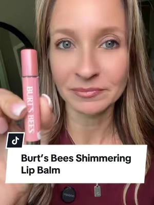 I’ve never been so obsessed with a lip balm in my life!! #burtsbees #lipbalm #lipcolor #tiktokshopcreatorpicks #lipstick 