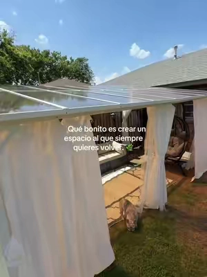 Me encanta!!! ✨ #patio #gazebo #inspo #shade #decor 