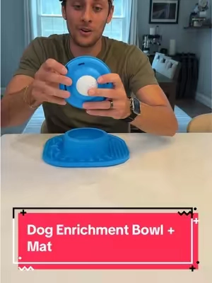 My dog LOVES this thing! 👅🐶 #petlovers #dogessentials #tiktokshopcreatorpicks #dogparents #dogenrichment 