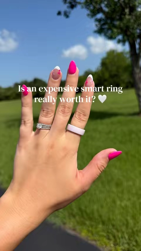 I know a lot of people wonder if they need to spend hundreds on their first smart ring. This is just my experience & why I decided to start with a more affordable one 🤍 I’m extremely pleasantly surprised!! #SmartRing #WearableTech #FitnessTracker #HealthTech #SleepTracker 