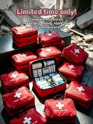 Get this fully equipped FIRST AID KIT on a huge sale now!  #tiktokshop #summer2026 #boating #firstaid #lifeguard  *Final price, shipping, coupons, and discounts may vary depending on your TikTok account, available offers, and ongoing promotions. Please refer to the product listing for the most current pricing and details. 