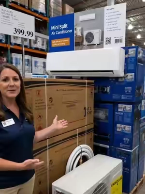 This isn’t a Portable AC…It’s a Full Mini Split System!#minisplit #airconditioner #ac #Home
