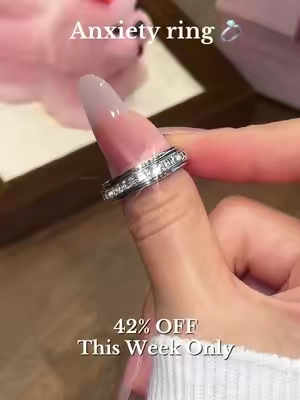 Regret Not Buying Earlier, Ease Nervousness #rings #anxietyrelief #giftforher #fyp #tiktokshopfinds d