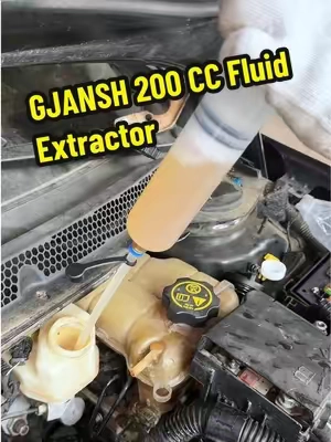 No more messy oil changes or struggling to reach tight spots. This 200cc fluid extractor lets you suck out oil, brake fluid, or coolant in seconds — just insert, pull, and extract with total control. Clean, simple, and no spills.#OilExtractor #CarMaintenance #AutoTools #GarageTools #FluidPump