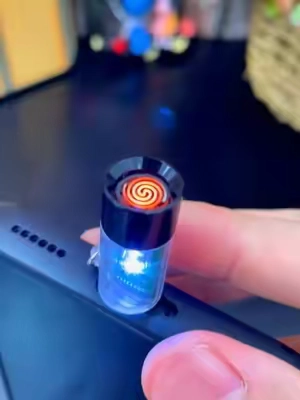 Sleek, portable phone lighter."Free shipping straight to your door!"#tiktokshop#TikTokShopRestock#spotlightfinds#tiktokshop#FYp 