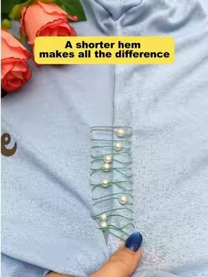 A shorter hem makes all the difference.#SewingLife #EasySewing#DealsForYouDays #SummerWins#TikTokShopDealsforYouDays