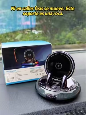 No sabía que los soportes para el teléfono del carro pudieran verse TAN cool… 🌈🚗 #cargadgets #cartok #caraccessories #rgb #coolgadgets