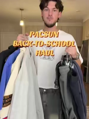 size reference: 6ft 180 - size L -- dope haul from @pacsun  #PacsunDenim #PacsunSuperBrandDay