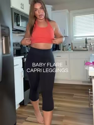 Sometimes I’m a speechless when leggings just fit perfect #yeoreo #caprileggings #WeeklyDeals #summerwins #tiktokshopsummerfinds 