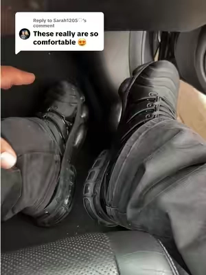Replying to @Sarah1205♡ These are the most comfortable steel toes I’ve worn 😮‍💨🔥 #steeltoe #steeltoeshoes #steeltoes #safetyshoes #workshoes 