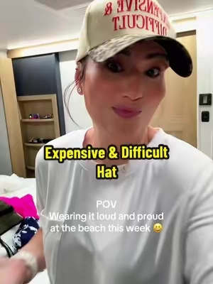 I mean if the shoe fits…😆 #alljokes #expensiveanddifficult #baseballhat #budgetfriendlyhats #ttsacl @Budget Fashion Hats 