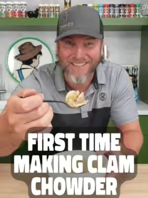I've cooked a lot of things over the years, but today is my first time making New England clam chowder. Hit that follow button and let's see if it's Dan-Good. 🔥