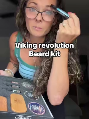 Viking revolution through and through for my man!  #vikingrevolution #beardcare #beardproducts #beardbalm 