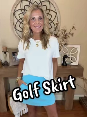I’m in a small in this cute skirt by @G4Free US #golfskirt #casualoutfits #workoutskirt #ootdinspo 