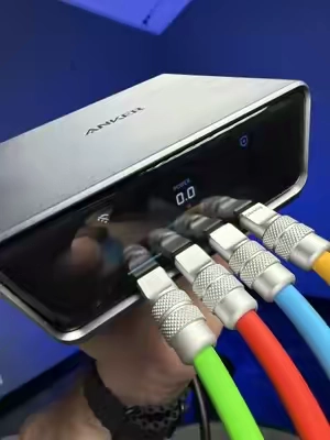 Replying to @JustaDaD ⚡ Charge Everything. All at Once. Tired of fighting over outlets? The Anker Prime 250W Desktop Charging Station is the ultimate charging hub for your desk. With 250W total output, 4 USB-C ports, and 2 USB-A ports, you can fast-charge your phone, laptop, tablet, earbuds, and more—all from one compact device. The built-in smart display shows real-time charging stats, while intelligent power distribution automatically delivers the optimal charge to every connected device. Whether you're working, gaming, or traveling, this powerhouse keeps all your devices powered up without the clutter. ✅ 250W ultra-fast charging ✅ 6 ports (4 USB-C + 2 USB-A) ✅ Smart display with live charging info ✅ Compact desktop design ✅ Compatible with Apple, Samsung, and more Stop waiting for one device to finish charging—power your entire setup with Anker. #Anker #FastCharging #TechTok #DeskSetup #TikTokShop @ANKER 