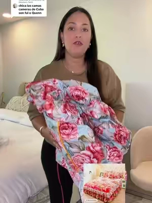 Respuesta a @Diosmery Senti lindas sábanas florares 3 PCs #sabanas #sheets #sobrecamas #tiktokshop 