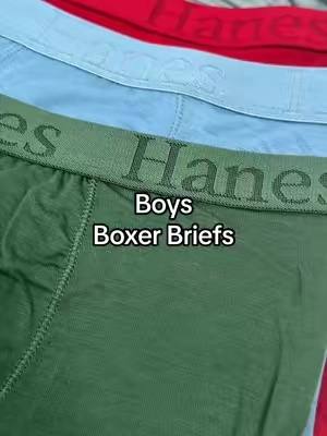 Soft enough for everyday. Durable enough for everything else. 🙌 These Hanes Originals Supersoft Boxer Briefs are breathable, cooling, tagless, and made for all-day comfort. A back-to-school essential your kids will actually want to wear! 🩳✨ #hanes #hanesboxers #boxerbrief #boxers 