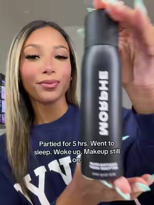 @Morphe Cosmetics is that girl #morphesettingspray #longlastingsettingspray #blackgirl #makeup #settingspray 