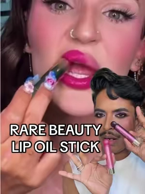@Rare Beauty this is juicy AF! 🤯@Mikayla Nogueira  #rarebeauty #rarebeautylipoilstick #selenagomez 