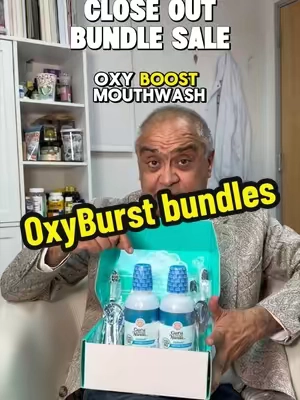 Only 4,000 OxyBurst bundles left! Get whitening mouthwash, Butter on Gums toothbrushes, and tongue scrapers before this bundle is gone for good. 🦷✨ #GuruNanda #OxyBurst #TeethWhitening #OralCare #DealAlert