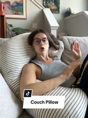 Ultimate couch potatoing #pregnancypillow #pillow #couchpotatoe 