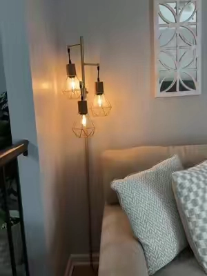 Lampara moderna de 65” #lamp #homedecore #fyp #tiktokshopsummersale 