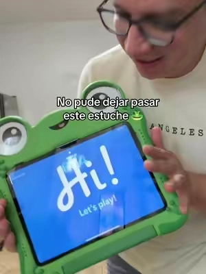 🐸 Este estuche de Lily Pad está lleno de detalles y además protege muy bien el iPad. El soporte y la agarradera lo hacen perfecto para los peques. #ipadcase #kidsgadgets #toyinspired #tiktokshopfinds #musthave 