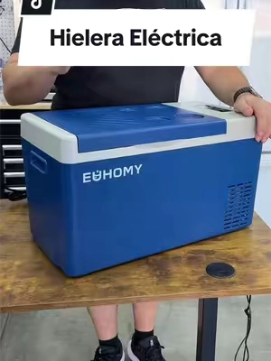 ¡Olvídate del hielo derretido y congela tus alimentos en cualquier viaje directo desde tu celular! 🚗❄️ Envío gratis. ¡Toca el carrito naranja! 👇 #carfridge #campinglife #roadtripessentials #tiktokshopcreatorpicks #overlanding