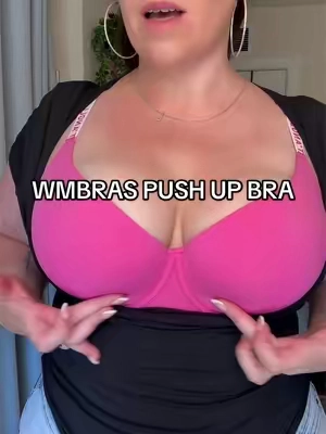 Sorry you’ll never convince me this doesn’t look SOOO GOOD 🔥 #pushupbra #wmbras #plussizefashion 