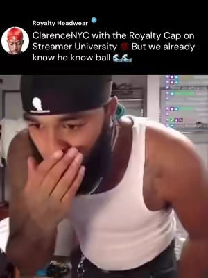 @Clarence White on Streamer University with the best wave cap for 360 waves 🌊🌊 No surprise because Clarence knows ball when it comes to waves!!  This is the best wave cap for 360 waves by far 💯🌊🌊 Comfortable ✅ Elite Compression ✅ Secure at night ✅ Royalty Headwear has the best silky durags, the best wave caps, hair pomade, wave brushes and more at royaltyheadwear  #360waves #howtogetwaves #wavecap #waveshair #blackhair