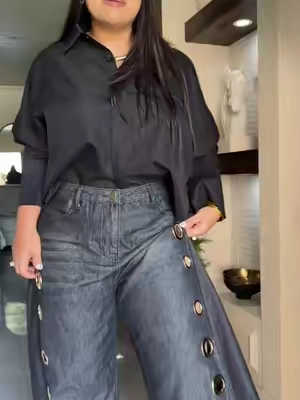 Pídanlos su talla normal o una talla menos para más ajustados  #jeans #cuarentona #OOTD 