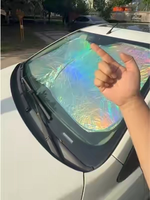 Laser Car Windshield Sun Shade#tiktokshop #foryou #summervibes☀️ #dealsforyoudays #summerwins 