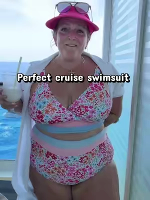 I got so many compliments on this suit. It’s so cute and fits great!  #tiktokshopsummersale #plussize #swimsuit #twopiece #swimwear 