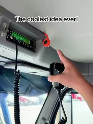 CB radio, Mic magnet #MobArmor #CBRadio #TruckDrivers