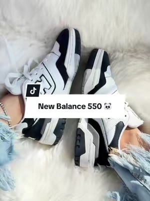 New Balance 550 🐼 #newbalance #newbalance550 #TTSneakerWeek #tiktokshopsummersale #flykicks 