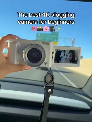 Crisp clear pictures & videos 🤩📸 Love the flip screen & how easy it is to use ✨ #camera #4kcamera #affordablecamera  #digitalcamera #techtok 