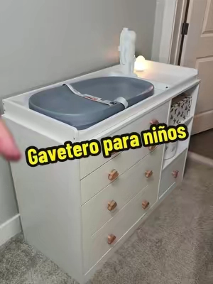 Gavetero para niños de madera #summerwins #gavetero 