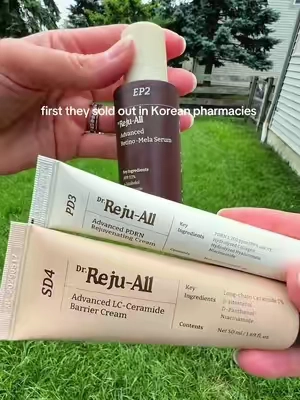Korean pharmacy skincare is finally available here. #drrejuall #pdrn #skinbarrierrepair #dryskin #kbeauty 