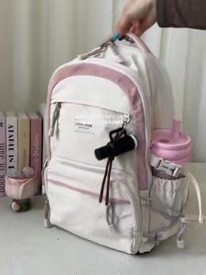 On sale + charm-ready! Let her style it her way. This backpack is the coolest deal you'll find today. 😎#backtoschool #tiktokshopbacktoschool #lovevook #backpack #schoolbag 