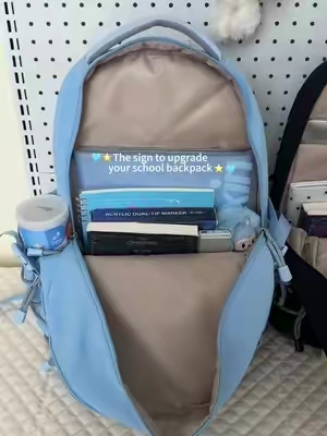 Back-to-school sale is LIVE! This backpack has it all – style, comfort, and space for everything she needs. 👧#backtoschool #tiktokshopbacktoschool #lovevook #backpack #schoolbag 