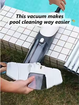 If you clean your own pool, you'll appreciate this 💦 Powerful suction, cordless convenience, and fast cleanup every time！ #poolhacker #poolcleaning #SummerWins #DealsForYouDays  #tiktokshopdealsforyoudays 