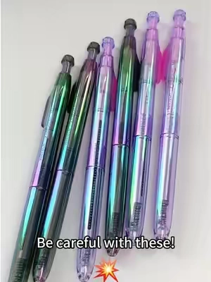 These are my favorites! RN, teacher, and leftie approved ✅.💙Me whenever I see pretty pens: Add it to the cart 🎶 These pens really are pretty tho! And write smoothly 😍#pen #stationery #nurselife #teacherlife #tiktokmademebuyit 