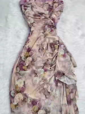 Omg!!So pretty#dress #floraldress #fashion #solid #casual #summerwine #dealsforyoudays #spotlightfinds 