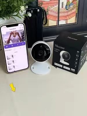 Home camera that monitors any movement in real time #camera #security #securitycamera #camara #SummerVides