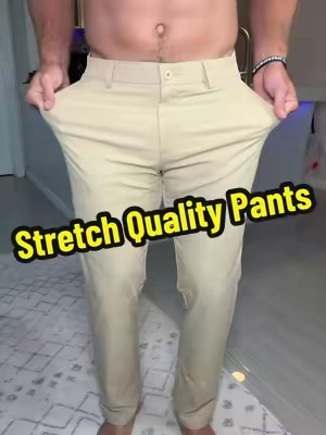 Men’s Stretch Casual/Dress Pants! #menspants #casualpants #dresspants #pants #tiktokshopcreatorpicks 