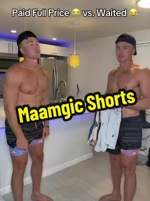 Maamgic 2-1 built in compression shorts! #tiktokshopcreatorpicks #mensclothing #mensshorts #athleticshorts #shorts 
