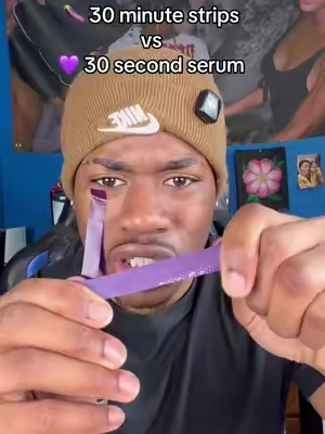 Purple serum for the win..🥹