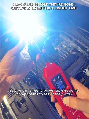 One single tool to test your power probe, test light, and relays! 🛠️⚡ Right now, the price is killer and shipping is free！ Stop paying mechanics to fix simple wiring issues! 🚗⚡ This 3-in-1 tool makes electrical diagnosis too easy! 🤯🔌 Car won't start? Check your relays and fuses first! 🛠️🔥 The ultimate electrical diagnostic tool you need in 2027! 🚙💡 3 in 1 Power Circuit Probe Tester,3.5-36V DC Circuit Tester Automotive,Test Light,relay tester , Fuse & Voltage Tester,Automotive Short Circuit Breake Finder Electrical Tools If your car won't start, the AC isn't cooling, the wipers aren't working, the horn isn't honking, the power windows are dead, or the lights won't turn on, while you're thinking about spending hundreds of dollars at a repair shop, I've already solved the problem.  #mechanicsoftiktok  #tooltok  #automotiveelectrical  #diymechanic  #CarRepairTips 